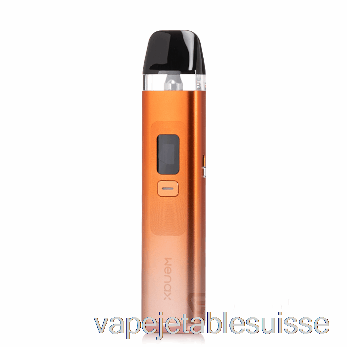 Vape Suisse Geek Vape Wenax Q 25w Kit Pod Jaune Coucher De Soleil